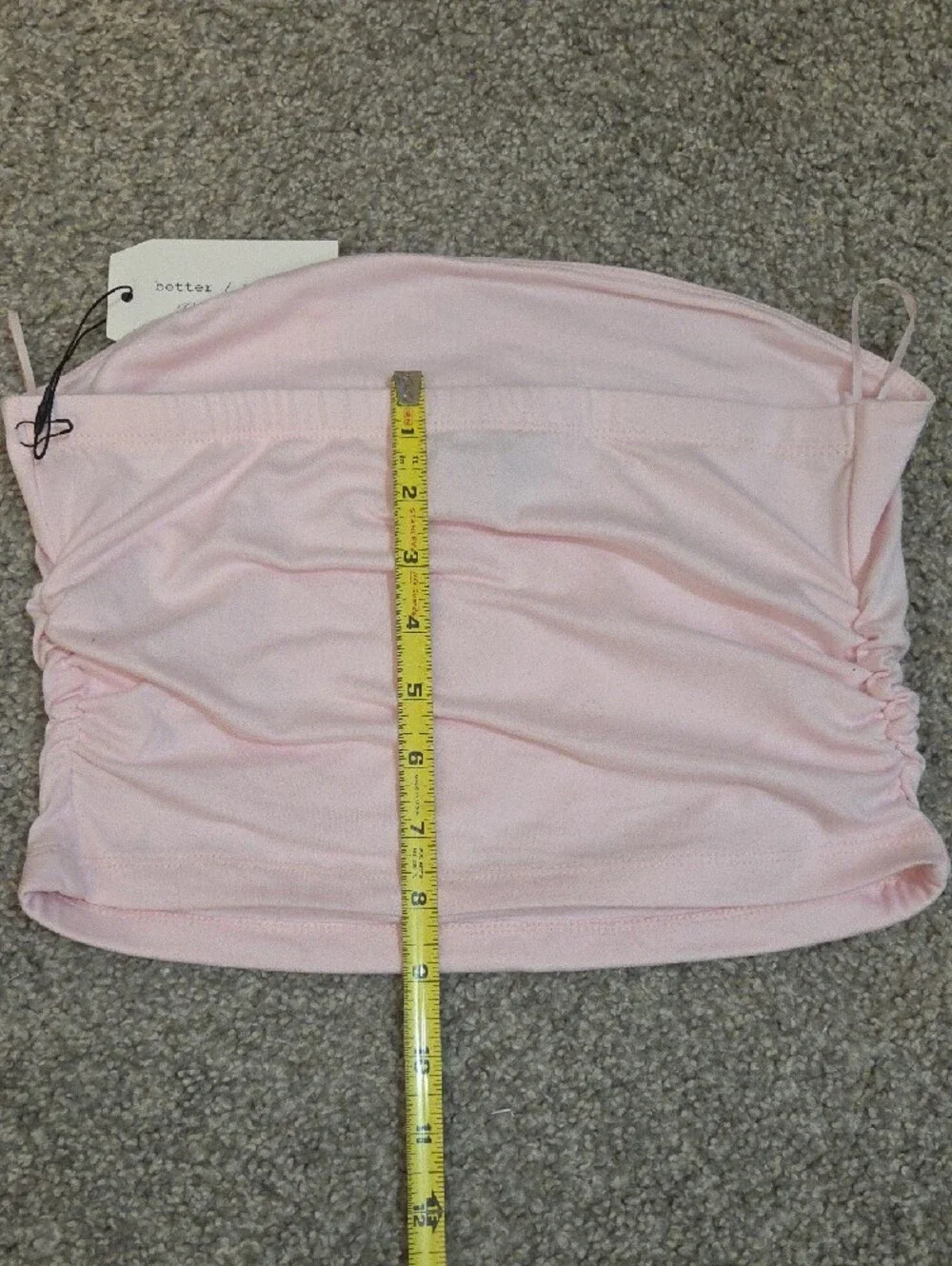Better Together Bandeau & Pink Rose Luxe Backless Tanks, 2 Tops, M, NWT